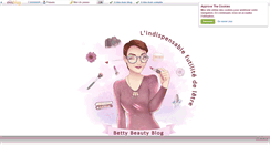 Desktop Screenshot of bettybeautyblog.com